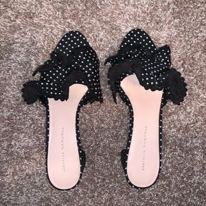 Loeffler Randall polka dot shoes